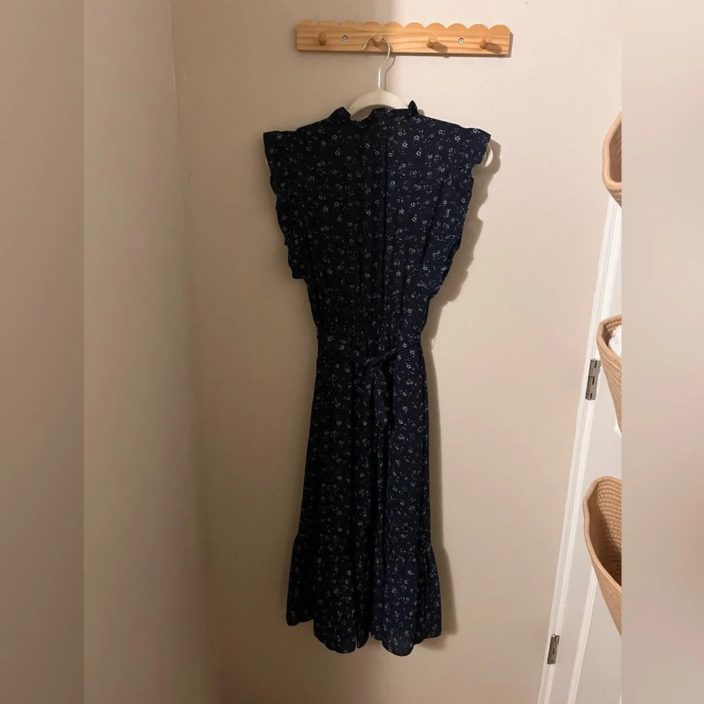 ♠️ Kate Spade ♠️ Out West Wild Rose Ruffle Wrap Dress